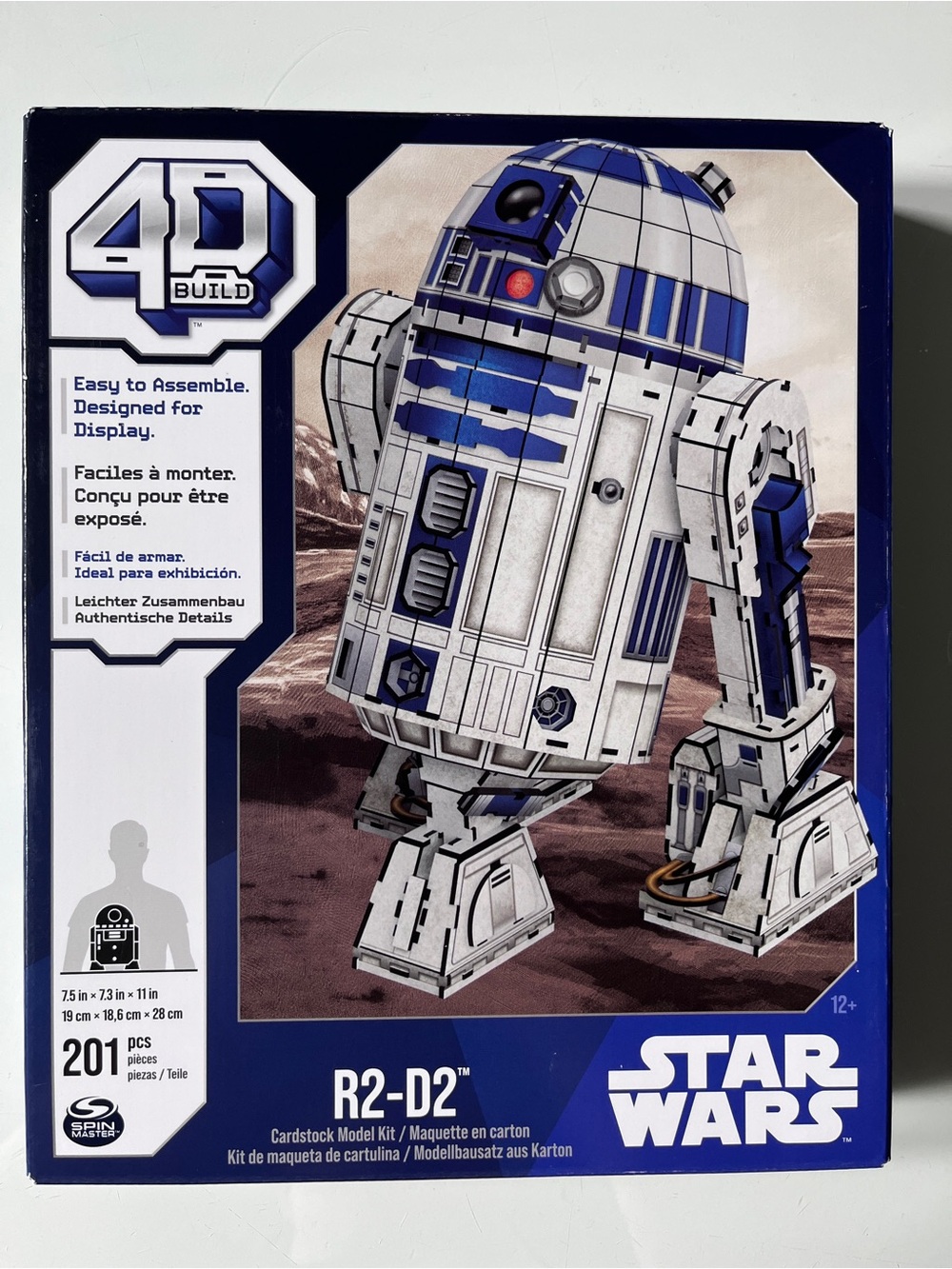 4D Star Wars R2-D2 Puzzle Model Kit - Brand New Sealed Condition